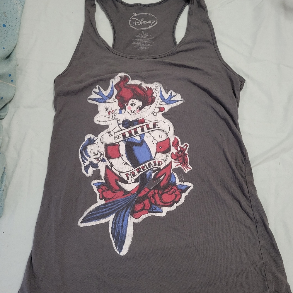 Little Mermaid Racerback Tank Top